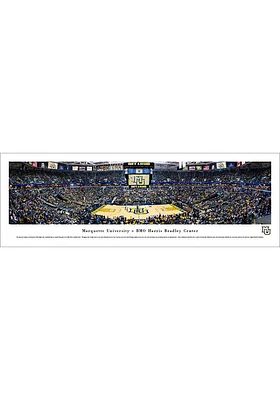 Blakeway Panoramas Marquette Golden Eagles Basketball Unframed Unframed Poster