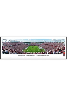 Blakeway Panoramas South Carolina Gamecocks End Zone Standard Framed Posters