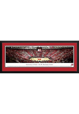 Blakeway Panoramas Utah Utes Basketball Deluxe Framed Posters