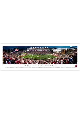 Blakeway Panoramas Washington State Cougars 50 Yard Line Unframed Unframed Poster