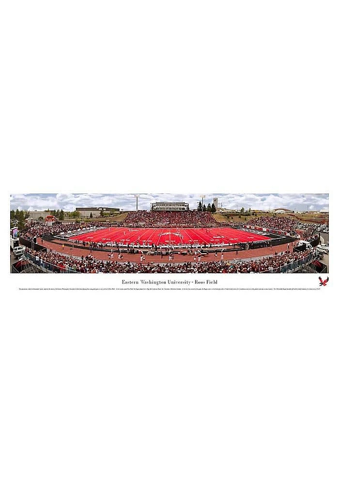 Blakeway Panoramas Eastern Washington Eagles Eastern Washington University Tubed Unframed Poster