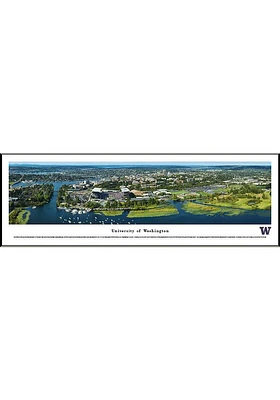 Blakeway Panoramas Washington Huskies Aerial Panorama Framed Posters