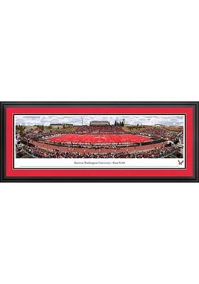 Blakeway Panoramas Eastern Washington Eagles East Washington University Deluxe Frame Framed Poster..
