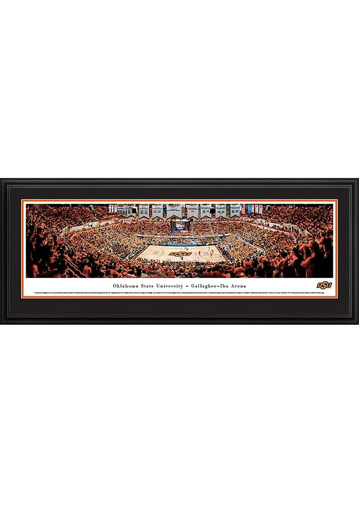 Blakeway Panoramas Oklahoma State Cowboys Gallagher-Iba Arena Deluxe Framed Posters