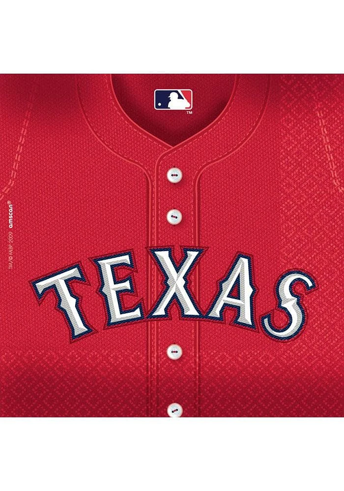 Texas Rangers Luncheon 36 Pack Napkins