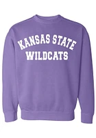 Summit Sportswear K-State Wildcats Womens Simple Crew Sweatshirt