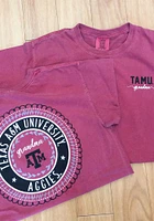 Summit Sportswear Texas A&M Aggies Womens Maroon Grandma Spiral Short Sleeve T-Shirt
