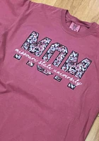 Summit Sportswear Missouri State Bears Womens Brown Floral Mom Short Sleeve T-Shirt