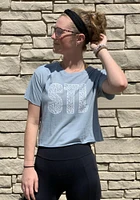 Summit Sportswear St Louis Womens Light Blue STL Short Sleeve T-Shirt