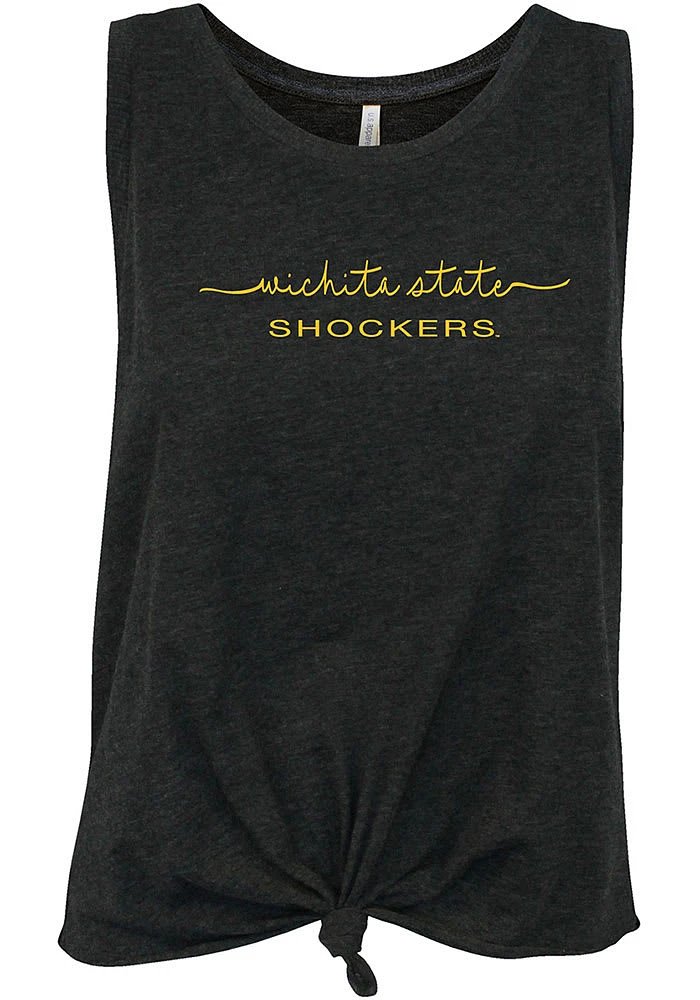 Summit Sportswear Wichita State Shockers Womens Black Reese Tank Top