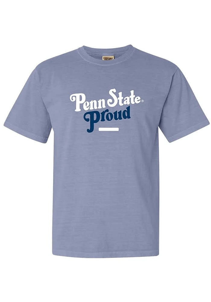 Summit Sportswear Penn State Nittany Lions Womens Light Blue Attitude Short Sleeve T-Shirt
