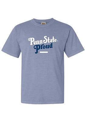 Summit Sportswear Penn State Nittany Lions Womens Light Blue Attitude Short Sleeve T-Shirt