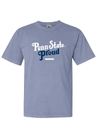 Summit Sportswear Penn State Nittany Lions Womens Light Blue Attitude Short Sleeve T-Shirt