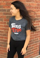 Summit Sportswear Texas Womens Blue true Short Sleeve T-Shirt