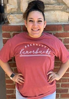 Summit Sportswear Arkansas Razorbacks Womens Cardinal New Basic Short Sleeve T-Shirt