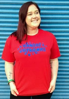 Summit Sportswear Kansas Jayhawks Womens Red Star Short Sleeve T-Shirt
