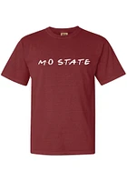 Summit Sportswear Missouri State Bears Womens Maroon Wordmark Dots Short Sleeve T-Shirt
