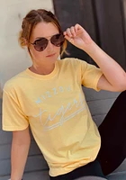 Summit Sportswear Missouri Tigers Womens Yellow New Basic Short Sleeve T-Shirt