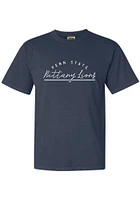 Summit Sportswear Penn State Nittany Lions Womens Navy Blue New Basic Short Sleeve T-Shirt