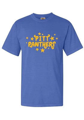 Summit Sportswear Pitt Panthers Womens Blue Star Short Sleeve T-Shirt