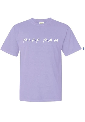 Summit Sportswear TCU Horned Frogs Womens Lavender Wordmark Dots Short Sleeve T-Shirt