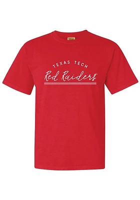 Summit Sportswear Texas Tech Red Raiders Womens New Basic Short Sleeve T-Shirt