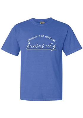 Summit Sportswear UMKC Roos Womens Blue New Basic Short Sleeve T-Shirt
