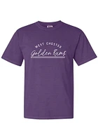 Summit Sportswear West Chester Golden Rams Womens Purple New Basic Short Sleeve T-Shirt