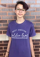 Summit Sportswear West Chester Golden Rams Womens Purple New Basic Short Sleeve T-Shirt