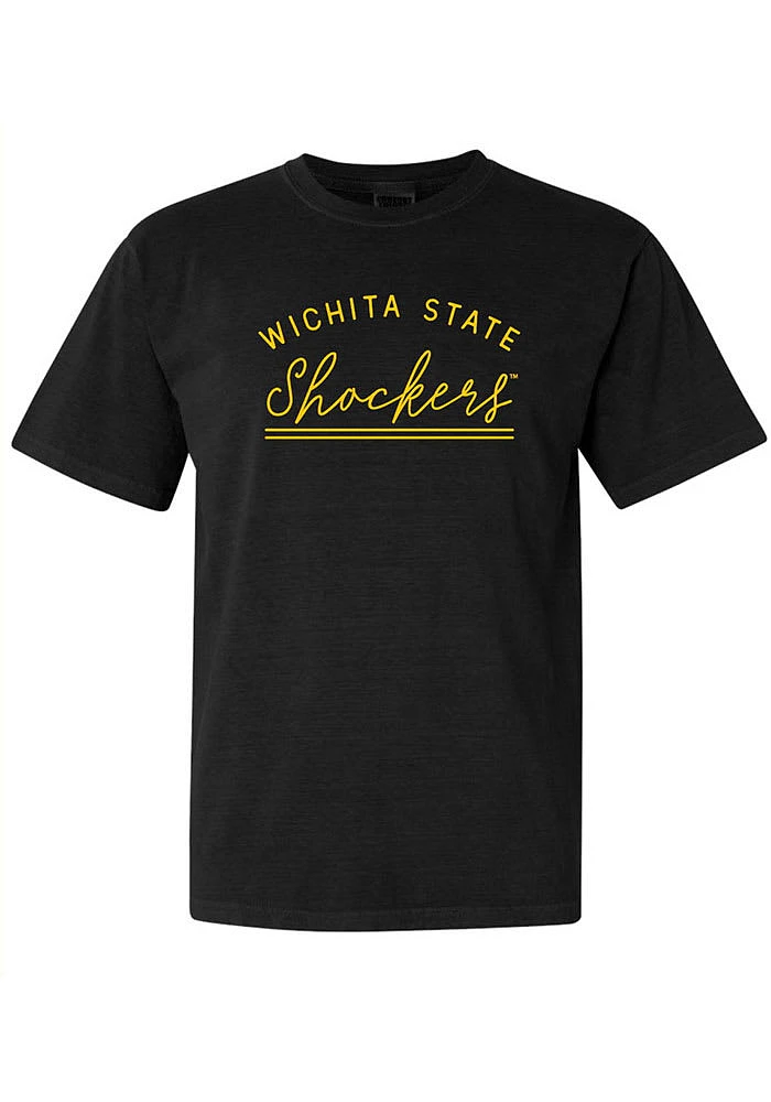Summit Sportswear Wichita State Shockers Womens Black New Basic Short Sleeve T-Shirt