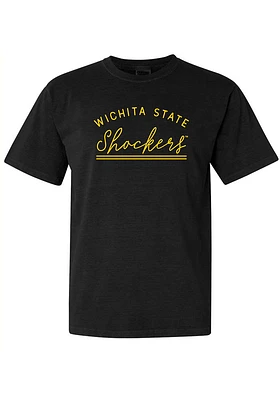 Summit Sportswear Wichita State Shockers Womens Black New Basic Short Sleeve T-Shirt