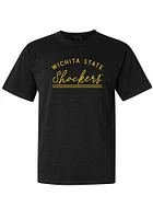 Summit Sportswear Wichita State Shockers Womens Black New Basic Short Sleeve T-Shirt
