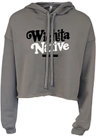 Summit Sportswear Wichita Womens Grey Native Hooded Sweatshirt