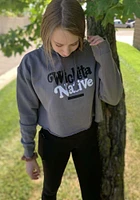 Summit Sportswear Wichita Womens Grey Native Hooded Sweatshirt