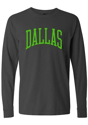 Summit Sportswear Dallas Ft Worth Charcoal Arch Long Sleeve T Shirt