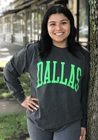Summit Sportswear Dallas Ft Worth Charcoal Arch Long Sleeve T Shirt