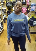 Summit Sportswear West Virginia Mountaineers Womens Blue Script LS Tee