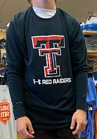 Summit Sportswear Texas Tech Red Raiders Womens Grey Basketball LS Tee