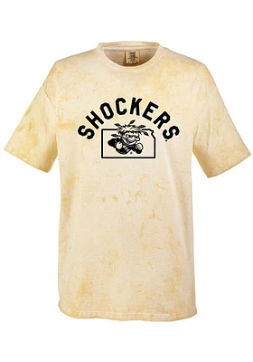 Summit Sportswear Wichita State Shockers Womens Yellow Color Blast Short Sleeve T-Shirt