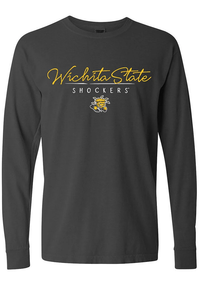 Summit Sportswear Wichita State Shockers Womens Grey Classic LS Tee