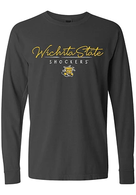 Summit Sportswear Wichita State Shockers Womens Grey Classic LS Tee