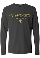Summit Sportswear Wichita State Shockers Womens Grey Classic LS Tee