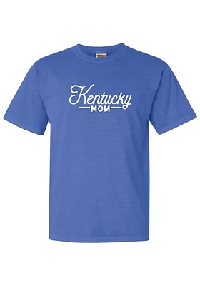 Summit Sportswear Kentucky Wildcats Womens Blue Mom Classic Short Sleeve T-Shirt