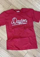 Dayton Flyers Womens Red Grandma Short Sleeve T-Shirt