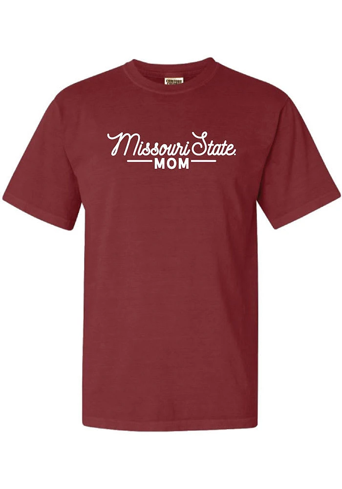 Summit Sportswear Missouri State Bears Womens Brown Mom Short Sleeve T-Shirt