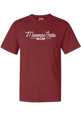 Summit Sportswear Missouri State Bears Womens Brown Mom Short Sleeve T-Shirt