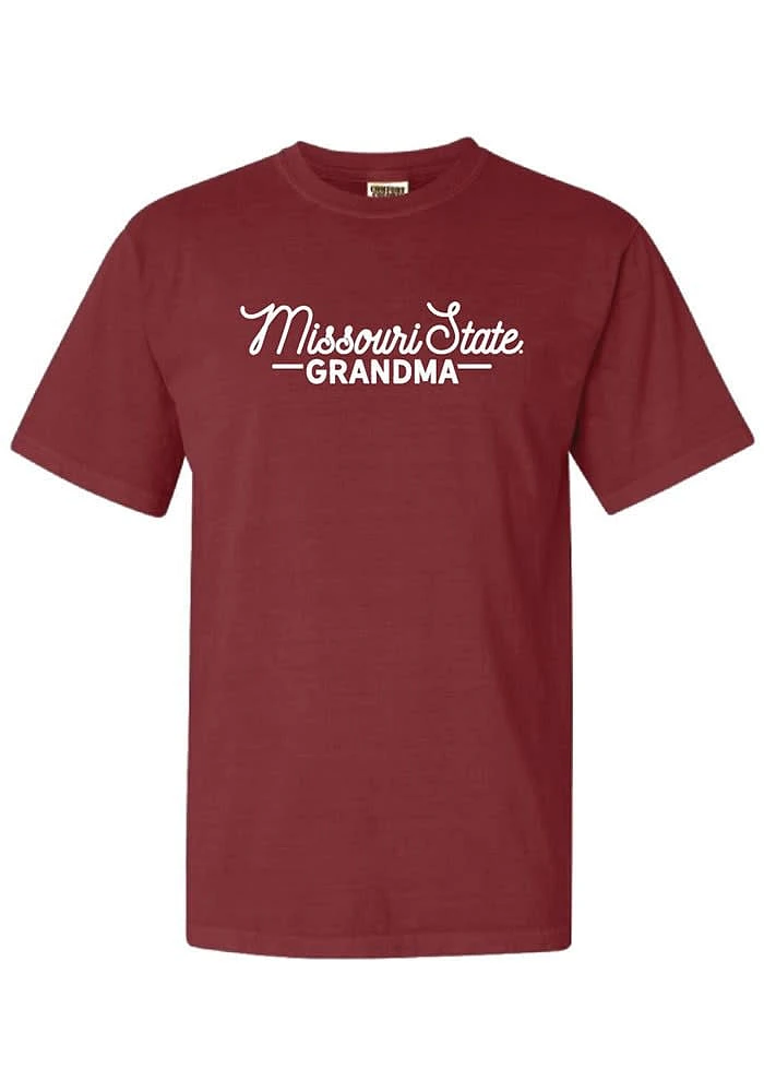 Summit Sportswear Missouri State Bears Womens Brown Grandma Short Sleeve T-Shirt