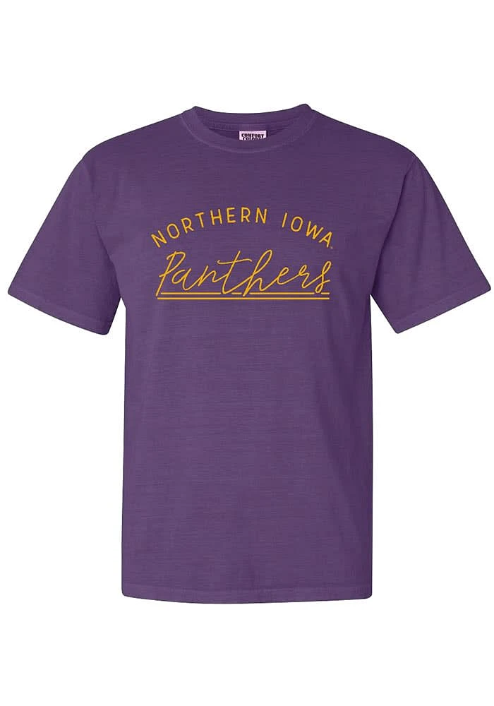Summit Sportswear Northern Iowa Panthers Womens Purple New Basic Short Sleeve T-Shirt