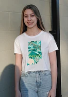 Summit Sportswear Indiana Womens White State Infill Short Sleeve T-Shirt