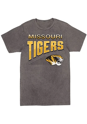 Summit Sportswear Missouri Tigers Womens Black Vintage Short Sleeve T-Shirt
